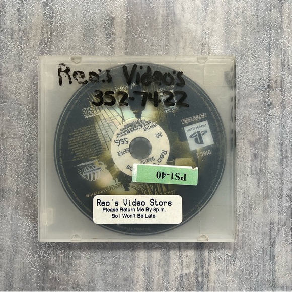 Alone In The Dark Disc 1 & Disc 2 - Sony Playstation 1 PS1 PSX - Game Discs only - Picture 5 of 5